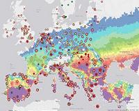 Heat map showcases extreme temperatures in Southern Europe