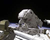 Expedition 14 Continues Preperations For February 22 Spacewalk