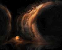 Gas 'waterfalls' reveal infant planets around young star