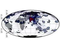 Extreme rainfall events are connected across the world