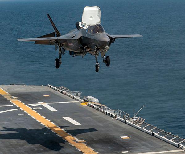 British F-35 that plunged into Mediterranean recovered