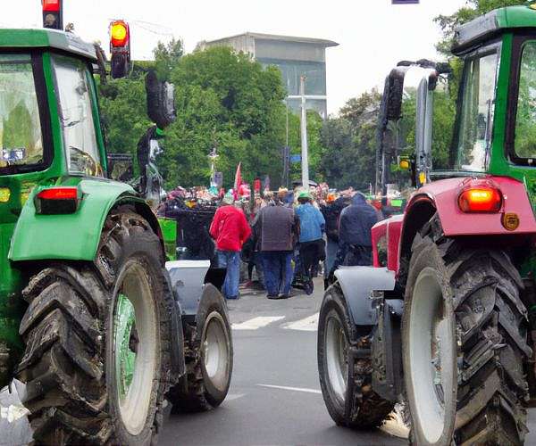 Tractor army gathers at the gates of Rome as EU confronts a farming minefield