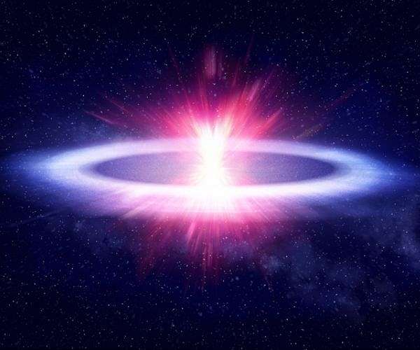 Scientists observe flattest explosion ever seen in space