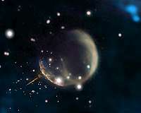 NASA's Fermi satellite clocks 'cannonball' pulsar speeding through space