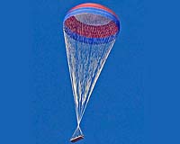 First Test: Main Parachute For Ares I Rocket