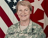 Army promotes first woman to four star rank
