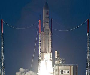 Europe launches record cargo for space station