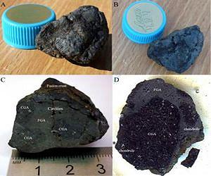 Chelyabinsk meteorite had previous collision or near miss