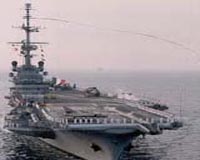 French ship faces green protest in Britain, after India