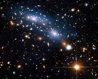 Scientists weigh the balance of matter in galaxy clusters