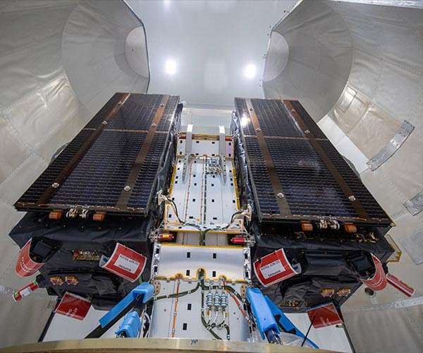 Galileo satellites in place for launch