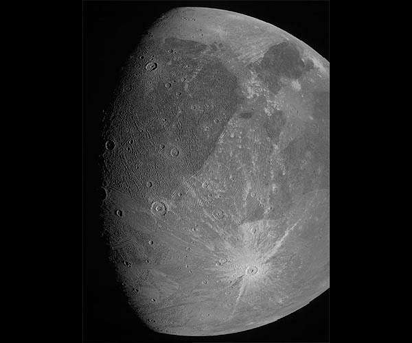 First images of Ganymede as Juno sailed by