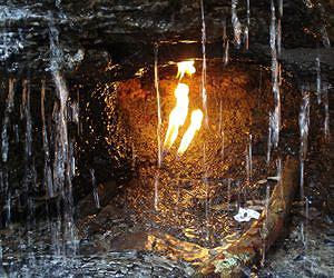Geologists study mystery of 'eternal flames'