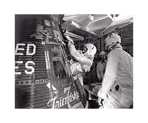 50th anniversary of first US space flight is bittersweet