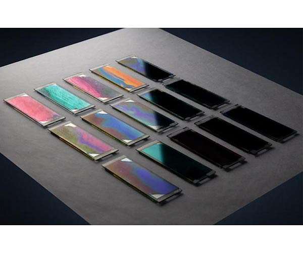 Light flexible and radiation resistant organic solar cells for space