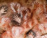 Sex of prehistoric hand-stencil artists can be determined forensic analysis