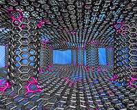 Wrinkles give heat a jolt in pillared graphene