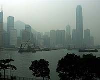 Hong Kong's economic growth spluttering on filthy air