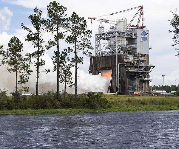 Aerojet Rocketdyne completes Space Launch System rocket engine test series
