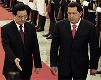 Oil on the agenda as Chavez visits China