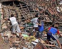 Search intensifies for Indonesian landslide victims