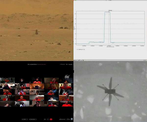 Ingenuity helicopter successfully flew on Mars: NASA