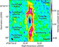 Protostar displays a strange geometry