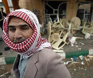 Twin explosions rock Iraqi holy city