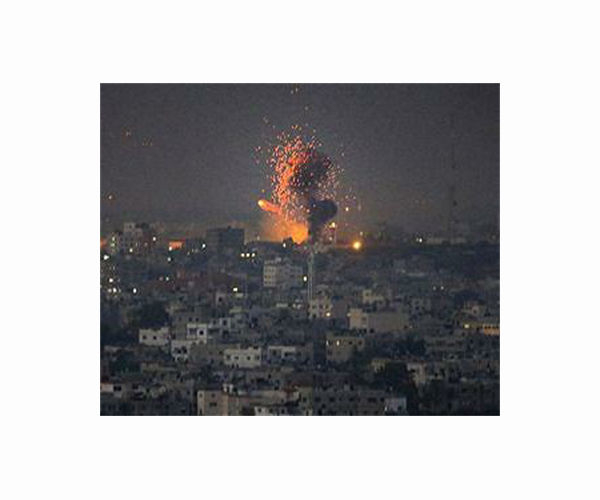 Israeli air strike hits Hamas complex in Gaza: military