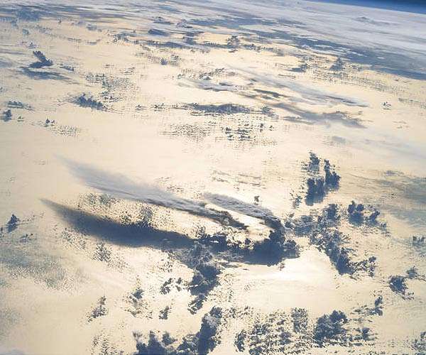Clouds played an important role in the history of climate