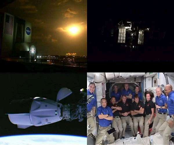 SpaceX capsule Endeavour docks at ISS