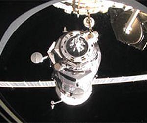 Progress Space Freighter Undocks from ISS