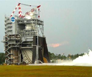 NASA Performs First J-2X Powerpack Test of the Year