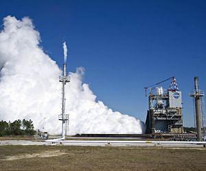 Aerojet Rocketdyne Completes First Set Of Full-Motion Tests On SLS Engine