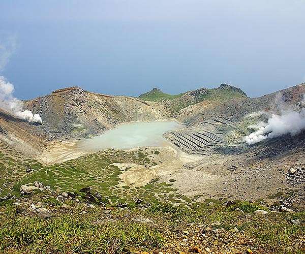 Volcano erupts on isle in southwest Japan