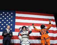 NASA unveils flexible, one-size-fits-all space suits