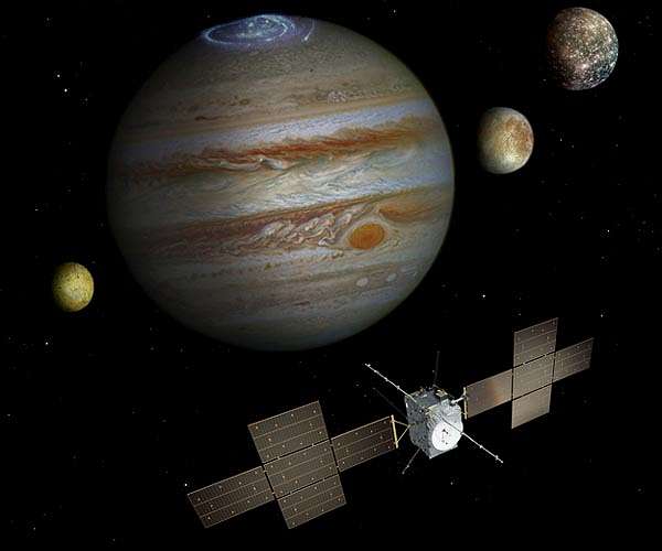 Juice's journey and Jupiter system tour