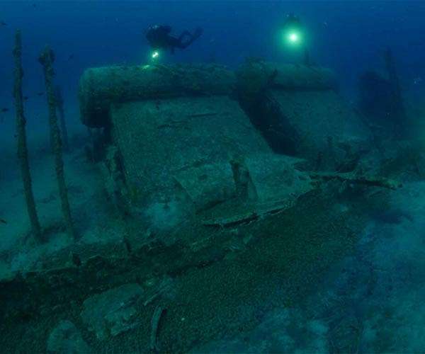 UK diving team hail suspected WWI warship find