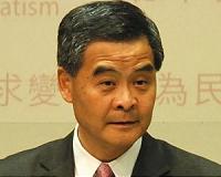 Hong Kong leader says protests 'in vain' after violent clashes