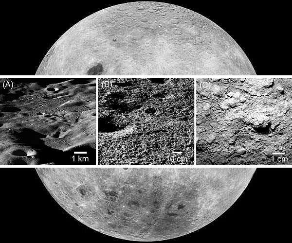 Small water ice reservoirs dot the Lunar surface