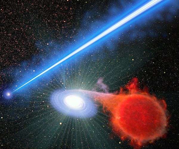 Researchers find largest black hole jet from early universe