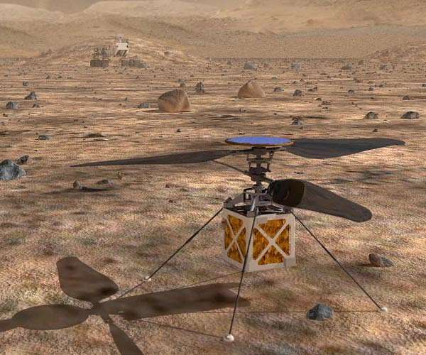 NASA wants to fly a helicopter on Mars for the first time