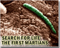 A Martian methane belch melts away