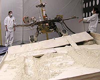 JPL Mars Sandbox Testing Continues For Spirit Extraction