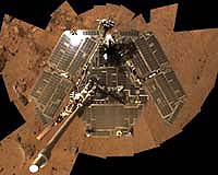 Spirit Loses And Then Re-Establishes Contact with Orbiter