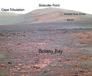 Oppy Encounters A Surprise At Solander Point