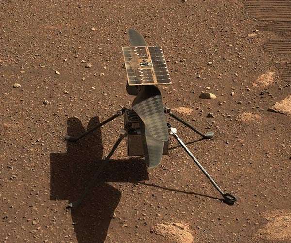 Dust storm grounded Mars helicopter, but it's ready to fly again