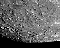 Looking Toward The South Pole Of Mercury