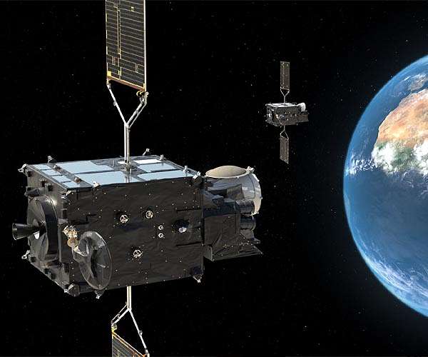 MTG-I1 weather satellite shows off
