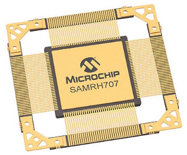 Microchip expands its range of radiation-hardened arm microcontrollers for space systems